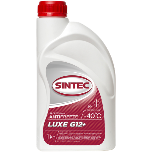 Антифриз Sintec LUX G12 Red красный -40 1кг.