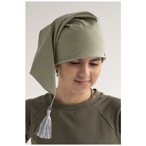 Ночной колпак SLEEP &HOME (цвет-Оливковый размер-58)