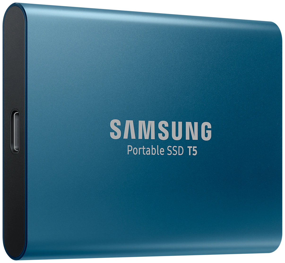 2 ТБ Внешний портативный твердотельный SSD накопитель Samsung T5 (MU-PA2T0B/WW) USB 3.1, черный