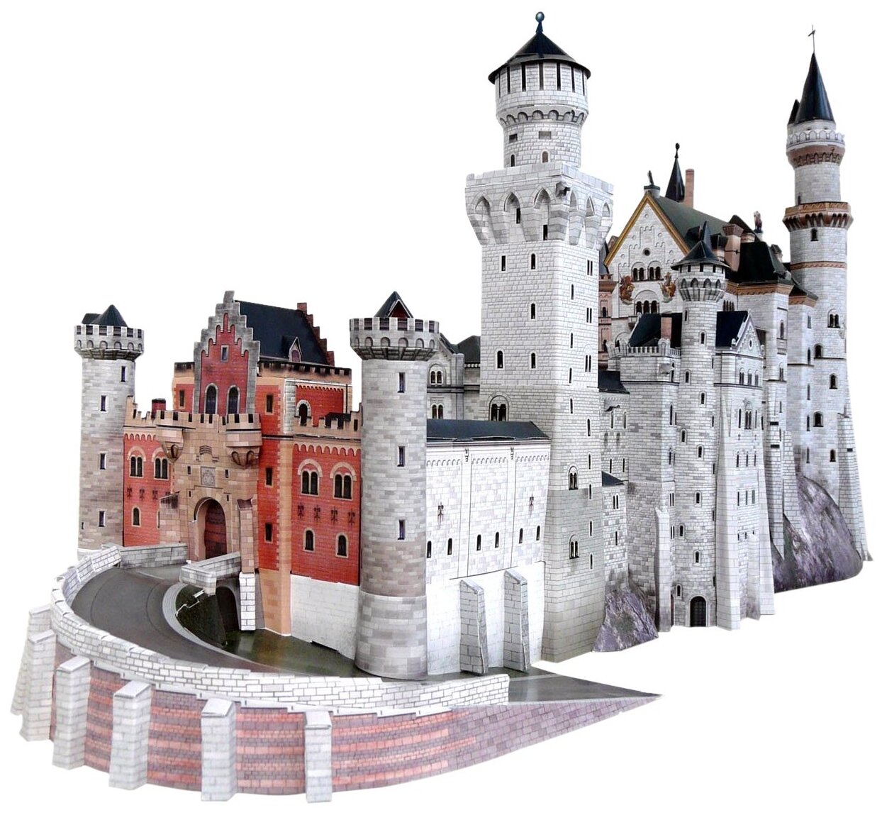 Сборная модель Замок Нойшванштайн