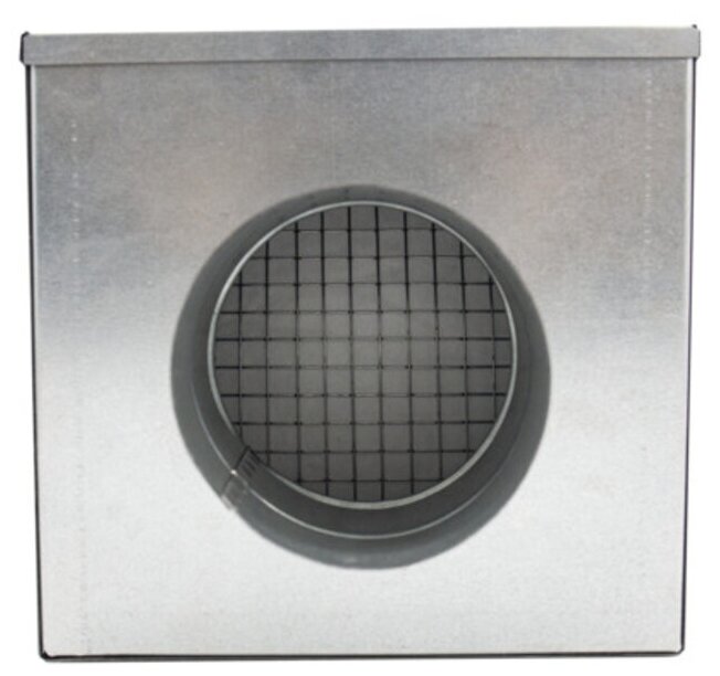 Фильтр-бокс вентиляционный (корпус с материалом) D125 ERA PRO, класс очистки фильтра G4/M5 - фотография № 2