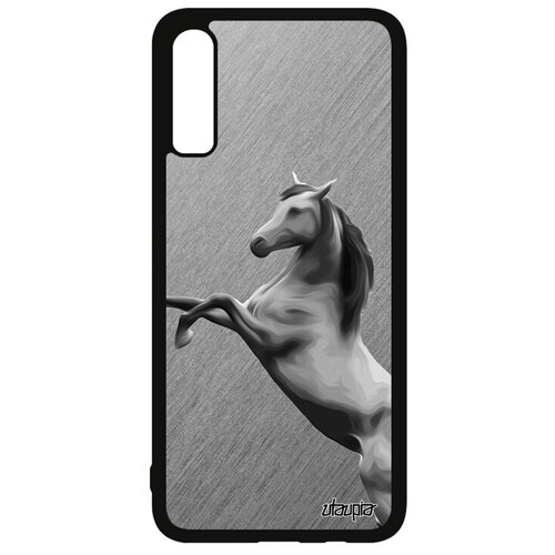 фото Защитный чехол на телефон // galaxy a70 // "лошадь" дизайн жеребенок, utaupia, серый