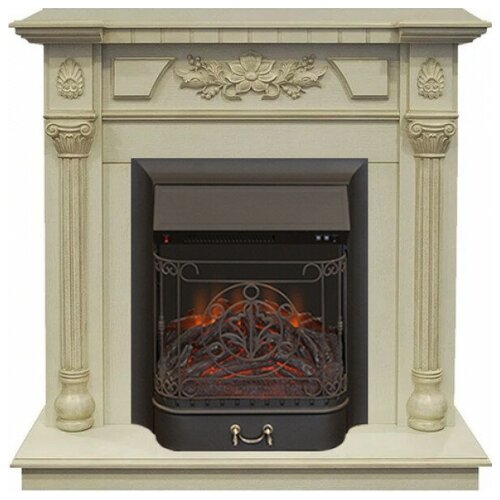 Электрический камин Real Flame Dacota WT-614 с очагом Majestic Lux Black