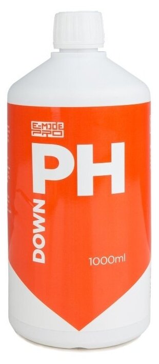 Комплект регуляторов кислотности E-MODE pH Down + pH Up 2x1 л - фотография № 4