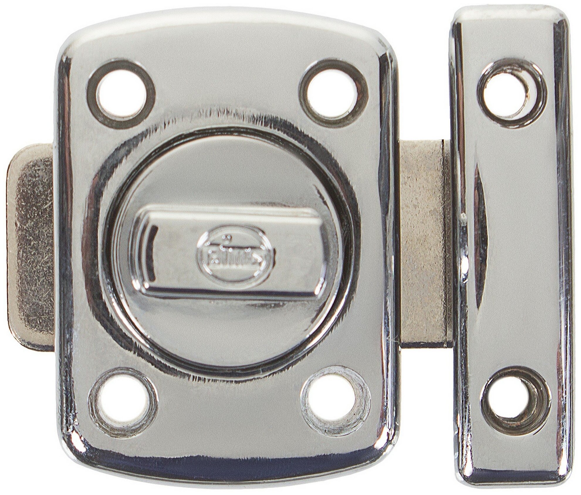 Задвижка механическая Amig Модель 388-30, 30х42 мм, сталь, цвет хром - фото №2