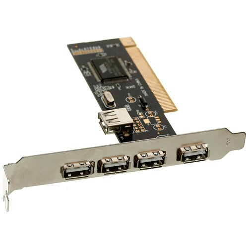 контроллер usb cypd4226 40lqxit Exegate EX281227RUS Контроллер EXE-352 PCI, 4*USB2.0 ext + 1*USB2.0 int (OEM)