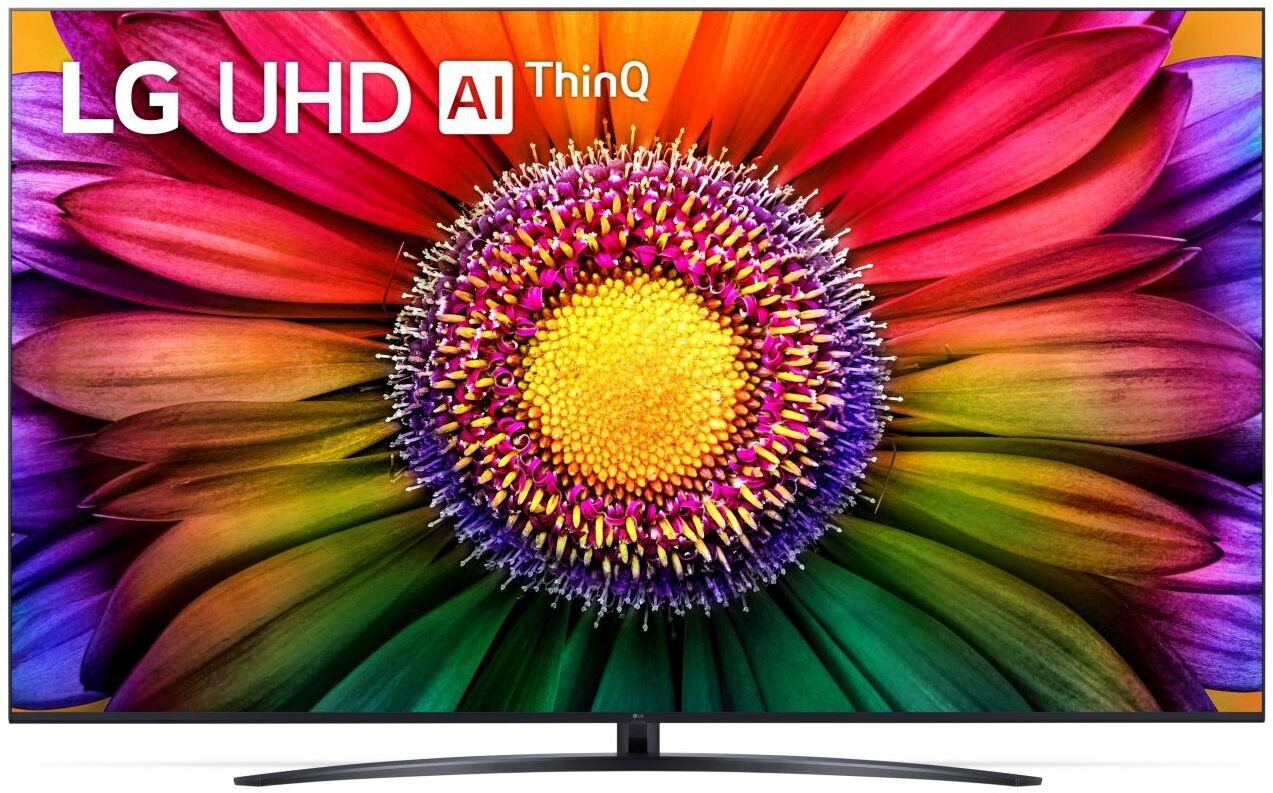 LG Телевизор LED LG 86" 86UR81006LA. ARUB синяя сажа 4K Ultra HD 120Hz DVB-T DVB-T2 DVB-C DVB-S DVB-S2 USB WiFi Smart TV 86UR81006LA. ARUB