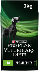 Сухой корм для собак и щенков Pro Plan Veterinary Diets HA Hypoallergenic, при пищевой аллергии 3 кг