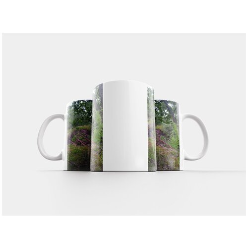 фото Кружка "старые треки, пейзаж, рельс" 320 мл lotsprints