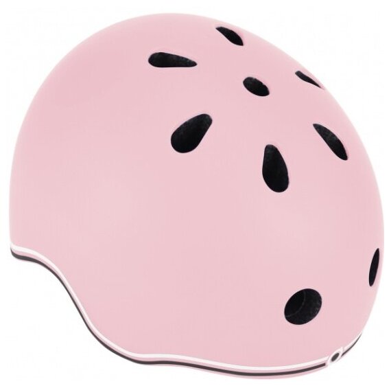 Шлем защитный Globber Go Up Lights XXS/XS (45-51см), пастельно-розовый