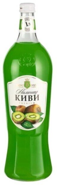 Газированный напиток Вкус Года Premium Киви, 1 л, стеклянная бутылка, 6 шт. - фотография № 2