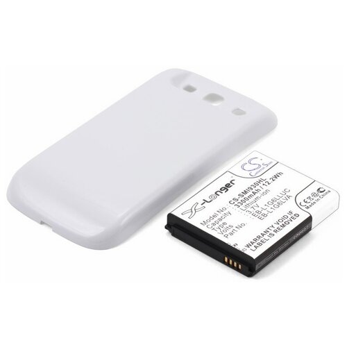 фото Усиленный аккумулятор для samsung eb-l1g6lla, eb-l1g6llu (белый) cameron sino