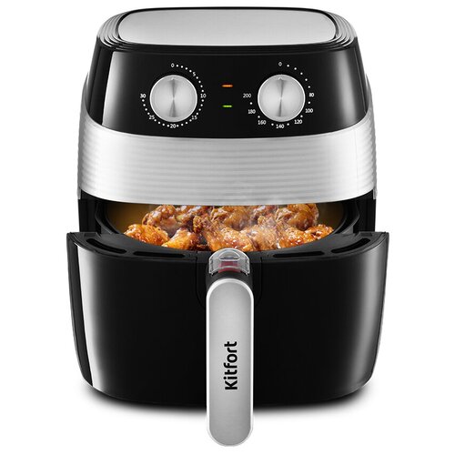 Аэрогриль Kitfort 1400Вт черный 738900₽