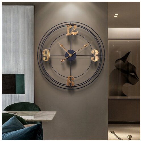 Часы настенные металлические Emilion Loft Forged-2 60