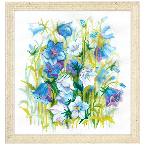 фото Набор для вышивания riolis сотвори сама 1790 карпатские колокольчики 30 х 30 см 1 шт. риолис