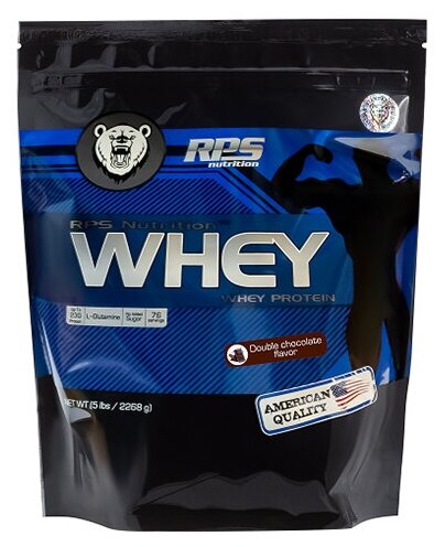 RPS Whey Protein, 2270 гр (двойной шоколад)