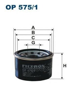 Фильтр Масляный Filtron арт. OP5751