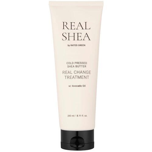 Rated Green COLD PRESSED SHEA BUTTER REAL CHANGE TREATMENT/Питательная маска для волос с маслом ши (240 мл)