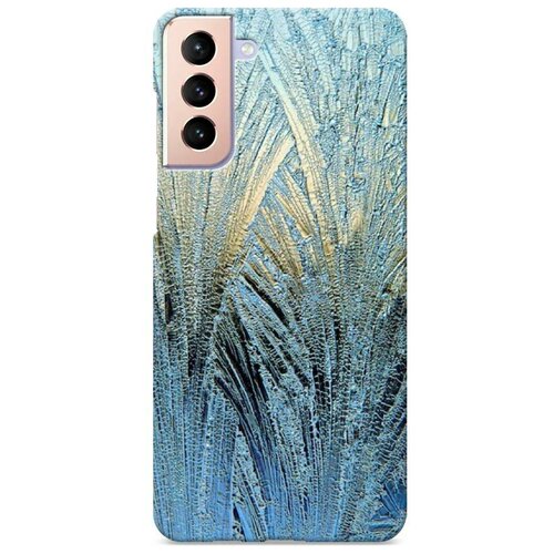 фото Пластиковый чехол "лёд" на samsung galaxy s21 + / самсунг галакси s21 плюс case place