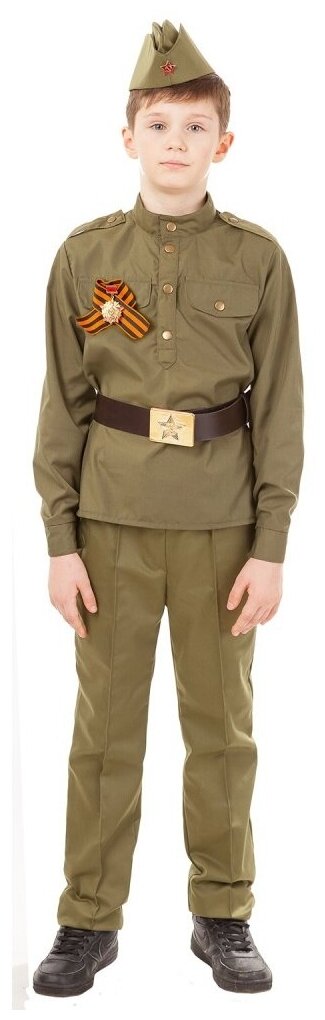 Костюм солдата с прямыми брюками (9323) 110 см