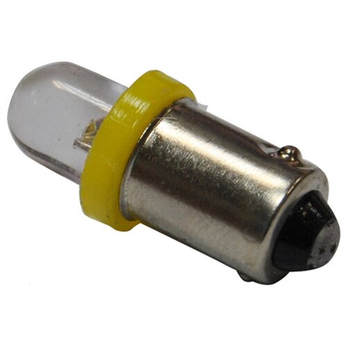 Лампа светодиодная 12V T4W BA9s Round Yellow MEGA ELECTRIC ME-0406Y