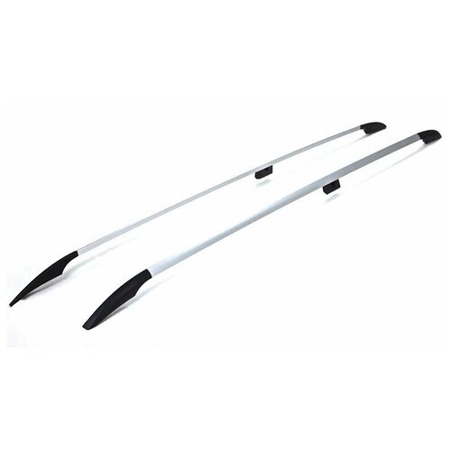 Рейлинги продольные для Mercedes Viano / Мерседес Виано с 2003 - (L1-короткая база W639, W447) серебристые