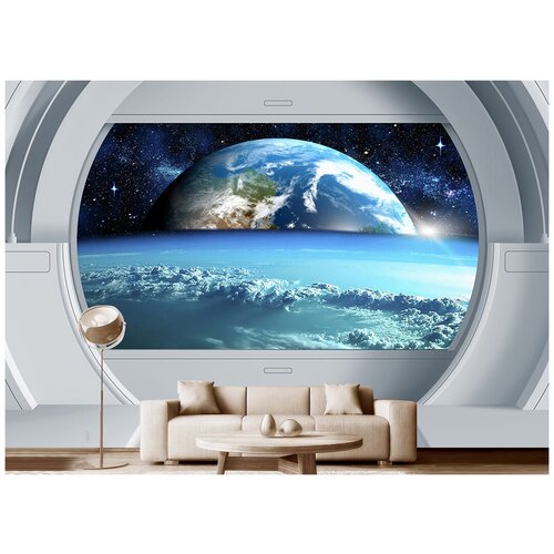 Фотообои на стену космос Модный Дом Космическая одиссея 400x270 см (ШxВ)