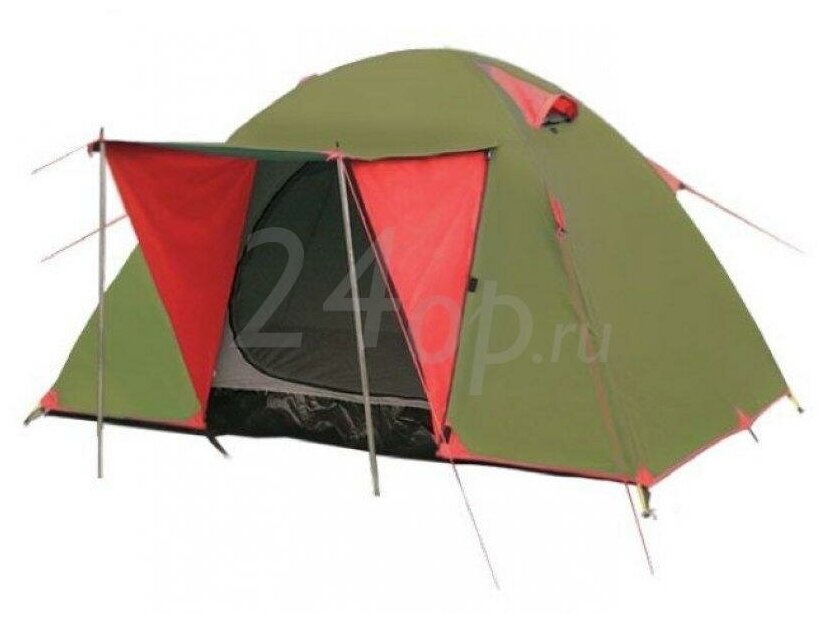 Палатка Tramp Lite Wonder 2 турист. 2мест. зеленый (TLT-005.06) - фото №4