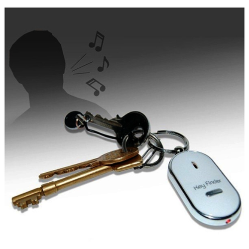 фото Брелок для поиска ключей, брелок для ключей, брелок для ключей с фонариком, брелок белого цвета ancloth