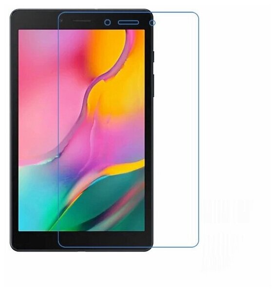 Защитное закаленное противоударное стекло MyPads для планшета Samsung Galaxy Tab A 8.0 (2019) SM-T290 / T295 из качественного японского материала.