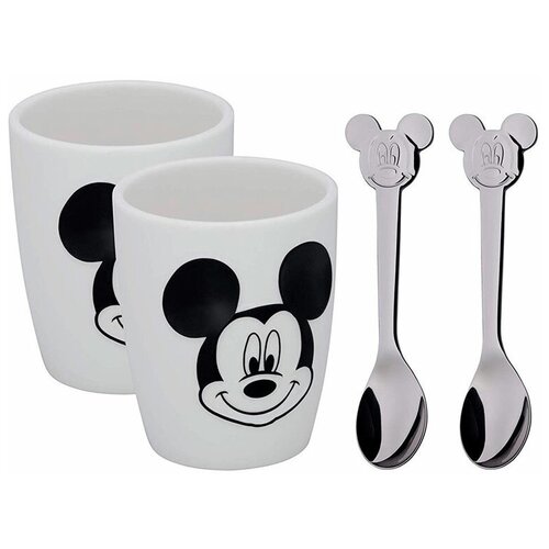 Набор чашек с ложками WMF Mickey Mouse M