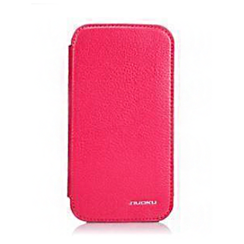 Чехол Nuoku Grace Series для Samsung Galaxy S4 i9500/9505 Rose (малиновый) кожаный чехол на пояс кобура nuoku для смартфонов до 5 8 brown