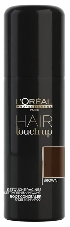 LOreal Professionnel Спрей Hair touch up, коричневый, 75 мл, 75 г