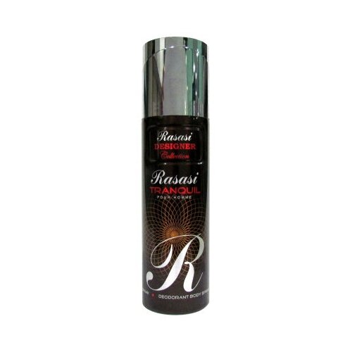 Rasasi Perfumes Мужской Tranquil Designer Collection Pour Homme Дезодорант-спрей (spray) 200мл