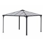 Открытая беседка Palram GAZEBO PALERMO 3600 (серый) (702780) - изображение