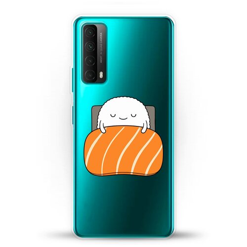 фото Силиконовый чехол суши засыпает на huawei p smart 2021 andy & paul