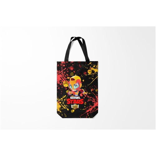фото Сумка-шоппер / 31х42 см / геймерам / brawl stars max. burnettie