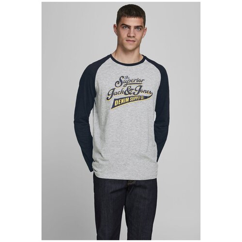 фото Лонгслив jack & jones 12172365 размер 48/m, черный