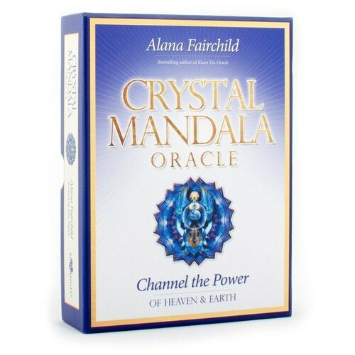 Карты Таро Оракул Кристальной Мандалы / Crystal Mandala Oracle - Blue Angel