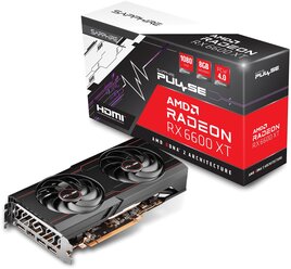 Видеокарта Sapphire PCI-E 4.0 11309-03-20G RX 6600XT Gaming OC Pulse AMD RX6600XT 8192Mb 128 GDDR6 1