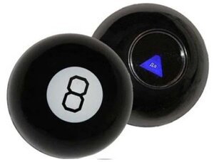 Фото Магический шар предсказаний для принятия решений Magic 8 ball