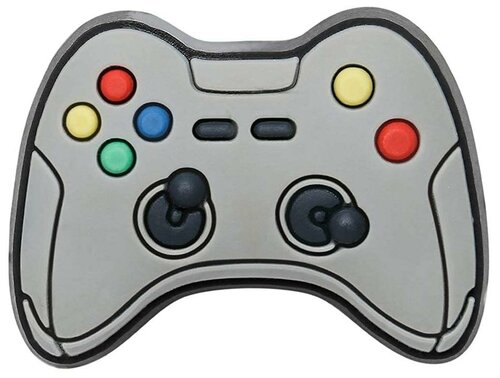 Джибитс Crocs Grey Game Controller Унисекс 10007387 onesize