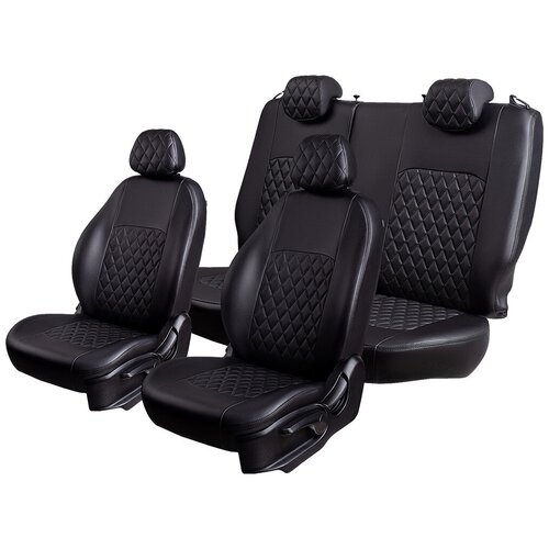 Чехлы для автомобильных сидений Lord AutoFashion & УАЗ Патриот, 04.2006-09.2014, 3163 & турин ст ромб 