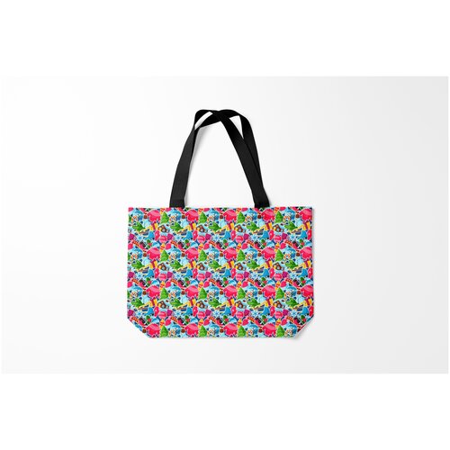 фото Сумка-шоппер / 46х35 см / праздники / новый год с рождеством и новым годом burnettie