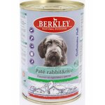 Беркли №4 консервы для собак паштет из кролика с рисом 400гр - изображение