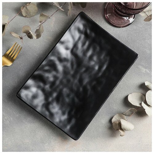 Блюдо Чёрный Восток 2517226 см цвет чёрный 1043₽