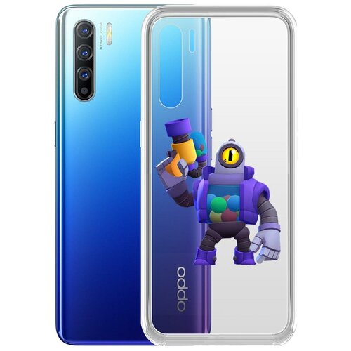 фото Чехол-накладка clear case brawl stars-рико для oppo reno3 krutoff group