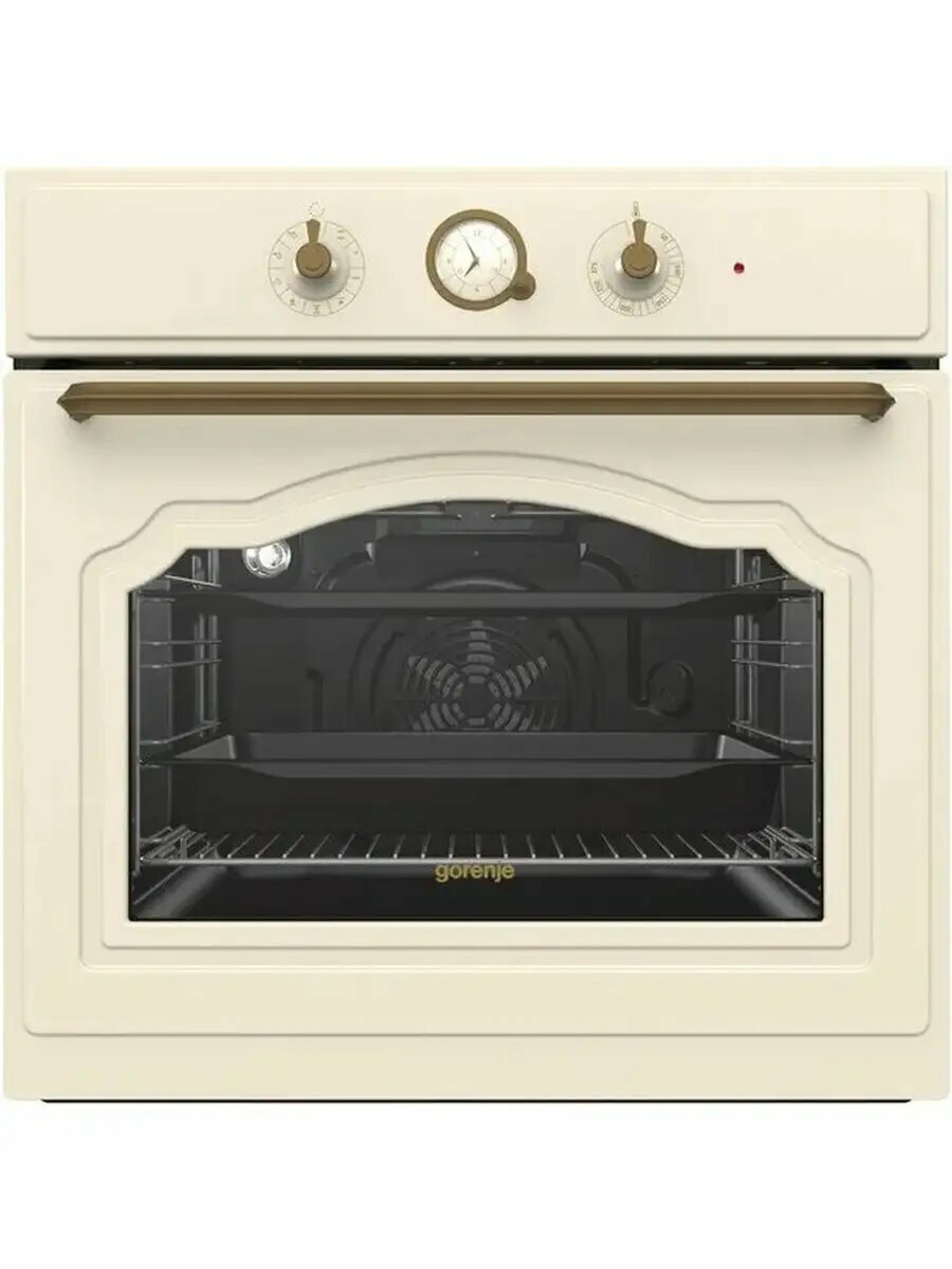 Электрический духовой шкаф Gorenje Classico BOS67371CL бежевый конвекция гриль.