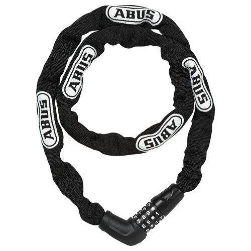 фото Замок abus вело цепь 5 мм кодовый 4-х разр steel-o-chain 5805c 750 мм класс защиты 4 15 500гр голубой