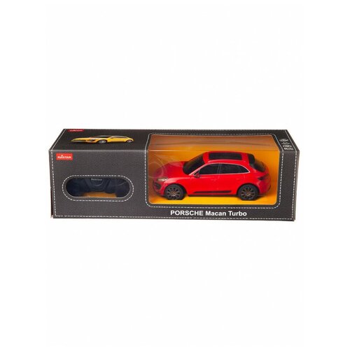 Машинка на радиоуправлении RASTAR Porsche Macan Turbo, красный 1:24, RASTAR